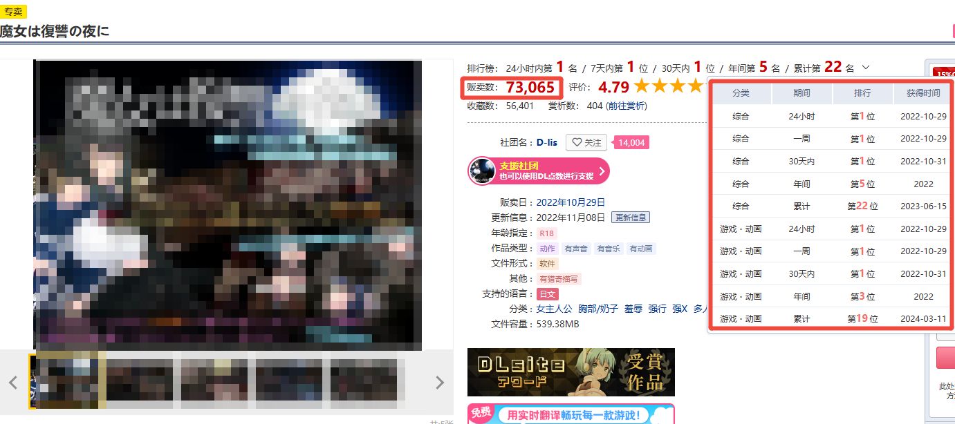 图片[2]geimushe.com-slg游戏下载《魔女复仇之夜 | Night Of Revenge》下载汉化版 V5.6.7 攻略+存档